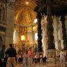 Inside Peterdom, Rome